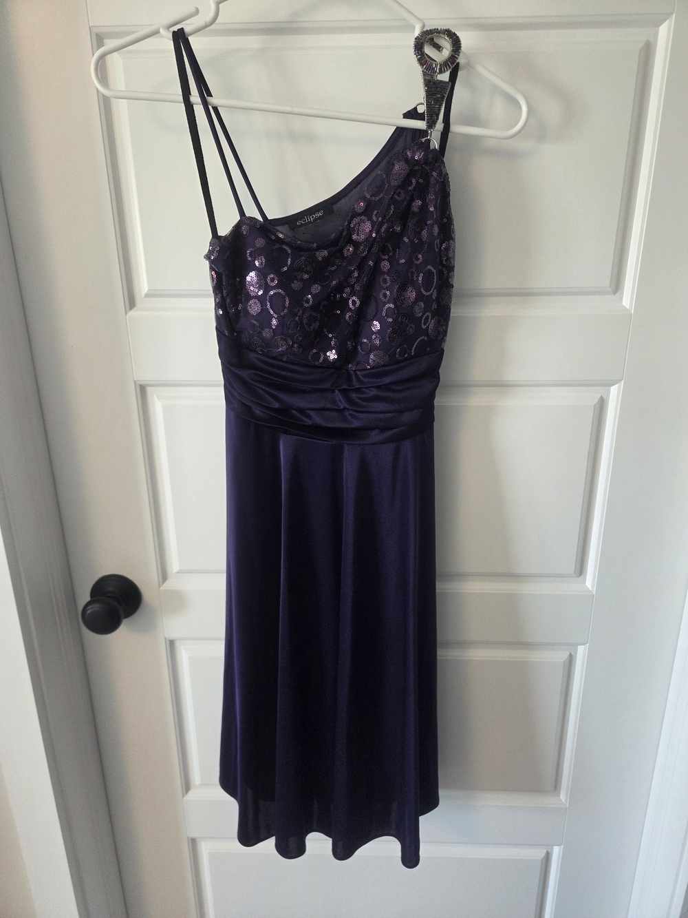 Eclipse Purple Sequin Dress
